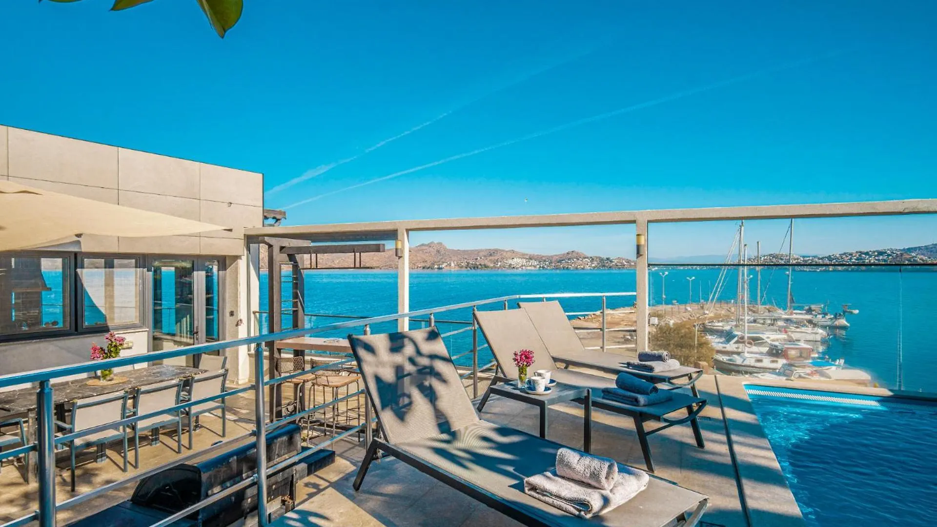 Cimentepe Residence Deluxe 1 - Villa With Pool & Close To Yalikavak Marina Bodrum